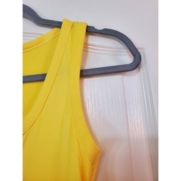 Bump Biddy Maternity Sunny Yellow Casual Stretchy Midi Dress NWT, Size Medium - Picture 4 of 10